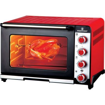 Convection Grilling Oven Toaster - Red